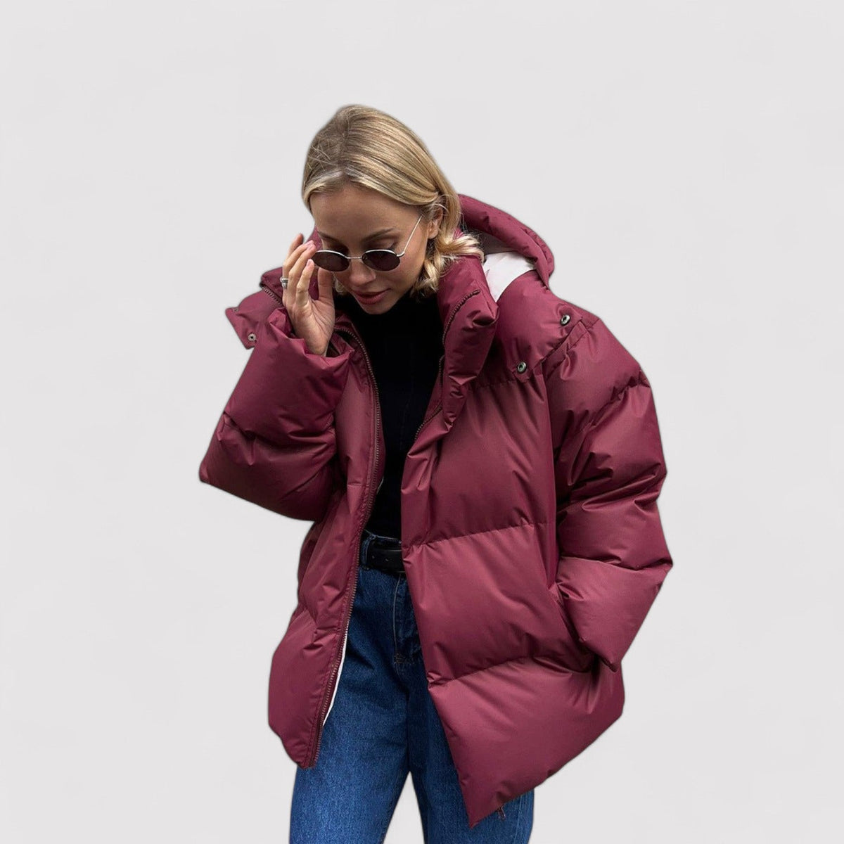 Women’s Casual Hooded Cotton Jacket