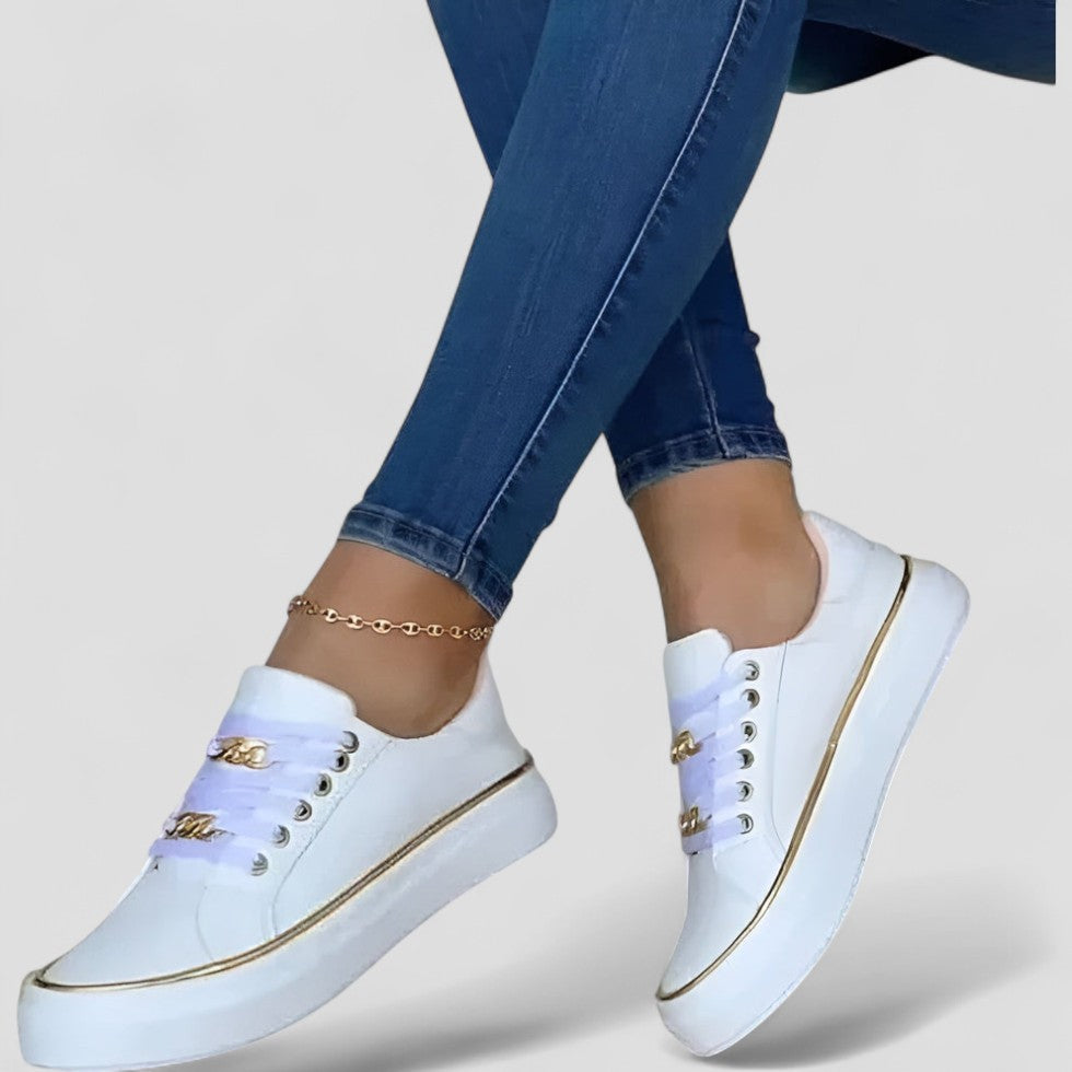 Women’s Chunky Chain Platform Sneakers