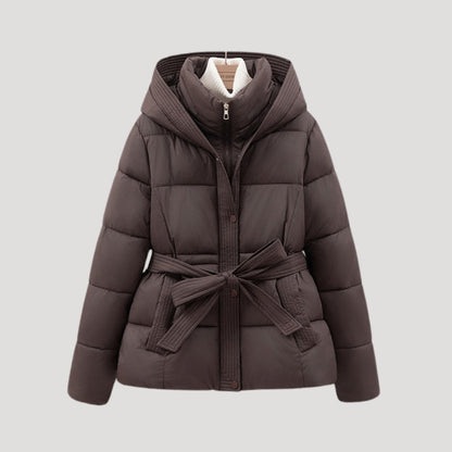 Women’s Hooded Cropped Quilted Puffer Jacket