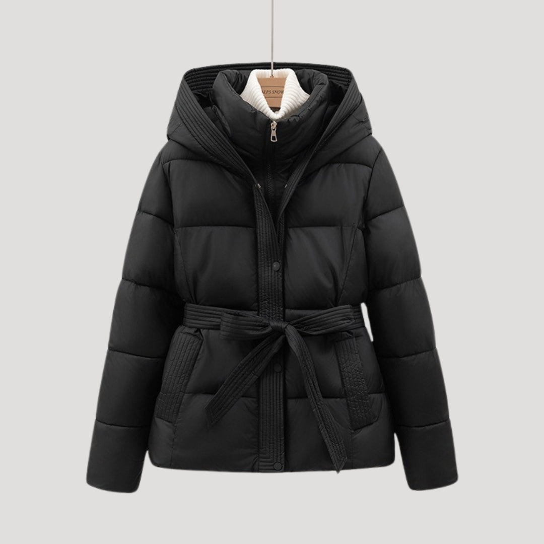 Women’s Hooded Cropped Quilted Puffer Jacket