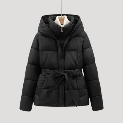 Women’s Hooded Cropped Quilted Puffer Jacket
