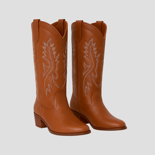 Women’s Western Stitch Knee-High Cowboy Boots