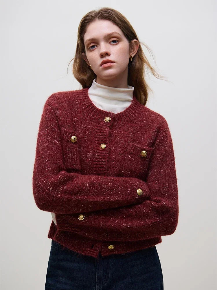 Cozy Wool Sweater Vest for Women