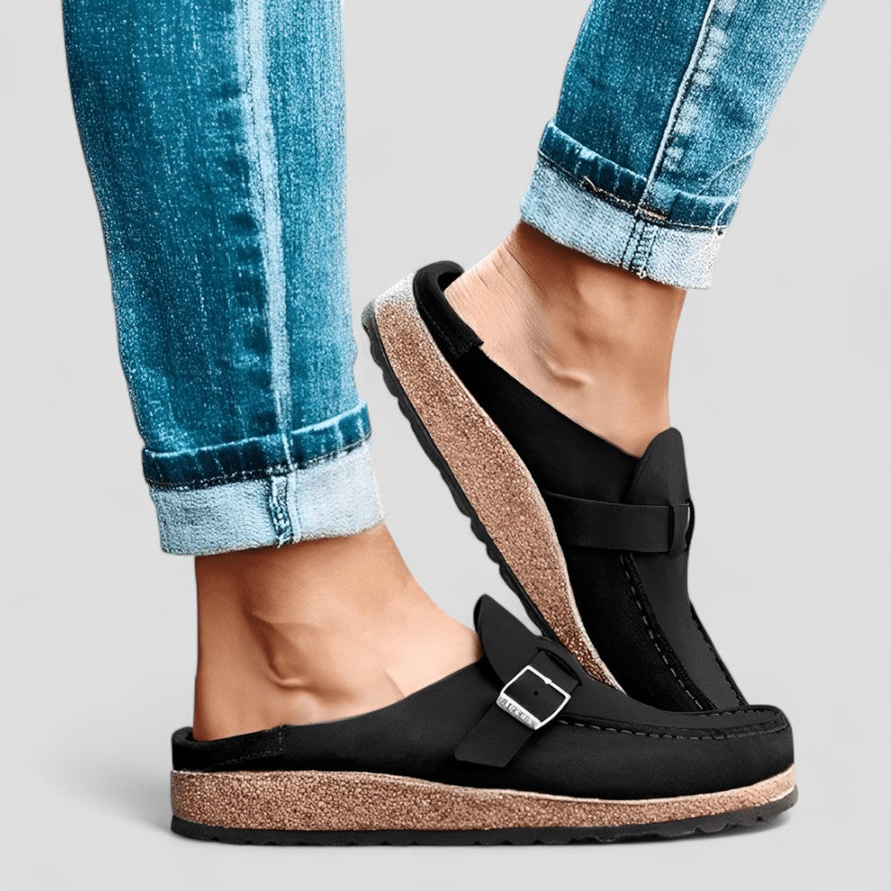Supportive Slip On Slippers with Soft Sole
