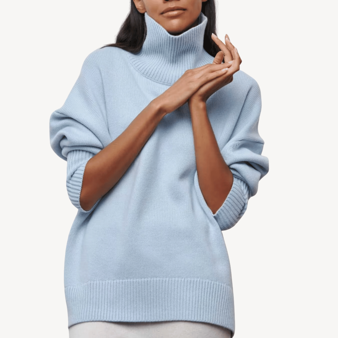 Women’s Oversized Turtleneck Sweater