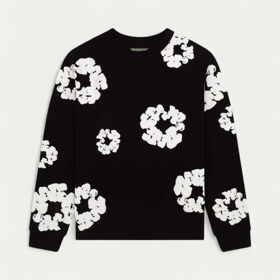 Women’s Floral Graphic Relaxed Sweatshirt