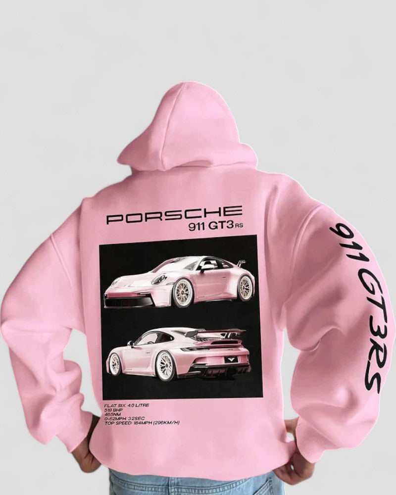 Unisex Oversized Racing Graphic Hoodie