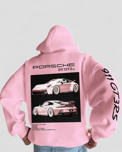 Unisex Oversized Racing Graphic Hoodie