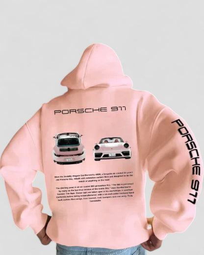 Unisex Oversized Racing Graphic Hoodie