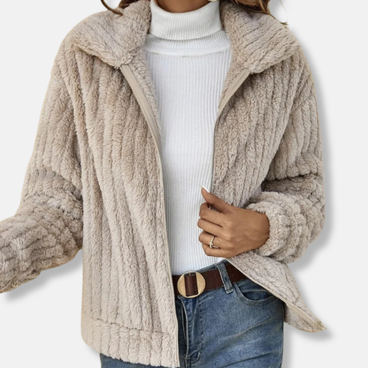 Women’s Cozy Sherpa Zip Jacket