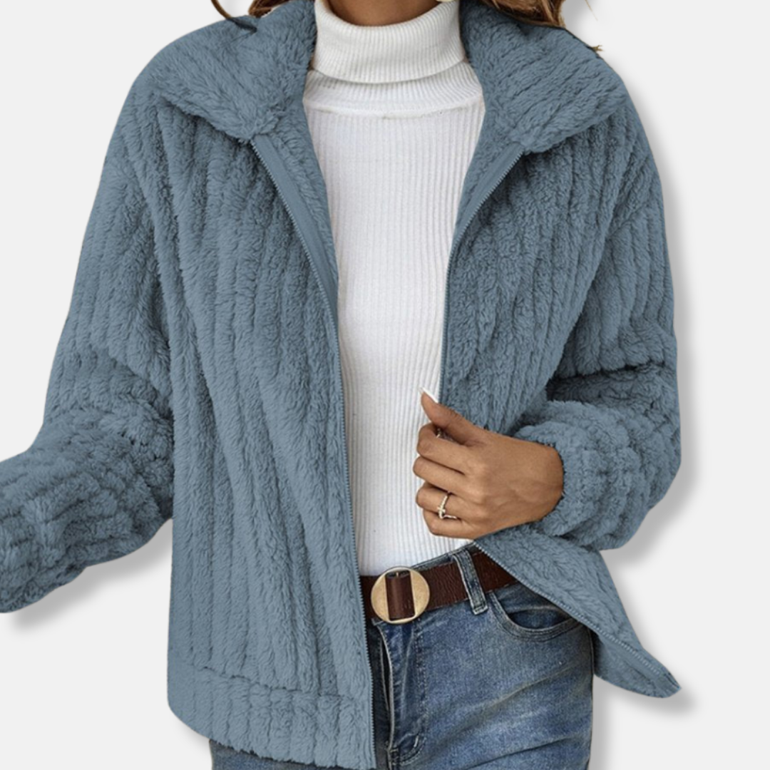 Women’s Cozy Sherpa Zip Jacket