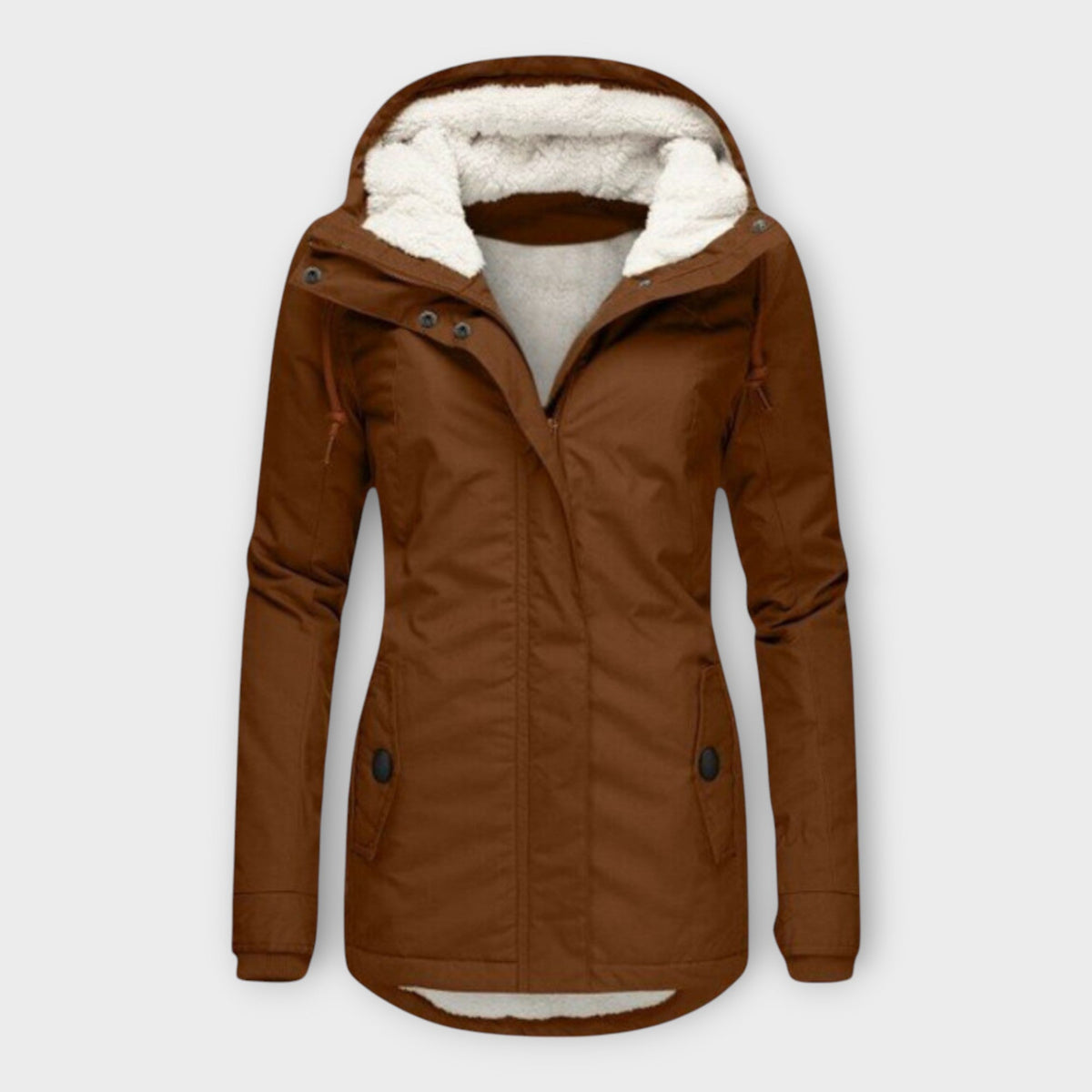 Women’s Sherpa-Lined Winter Parka