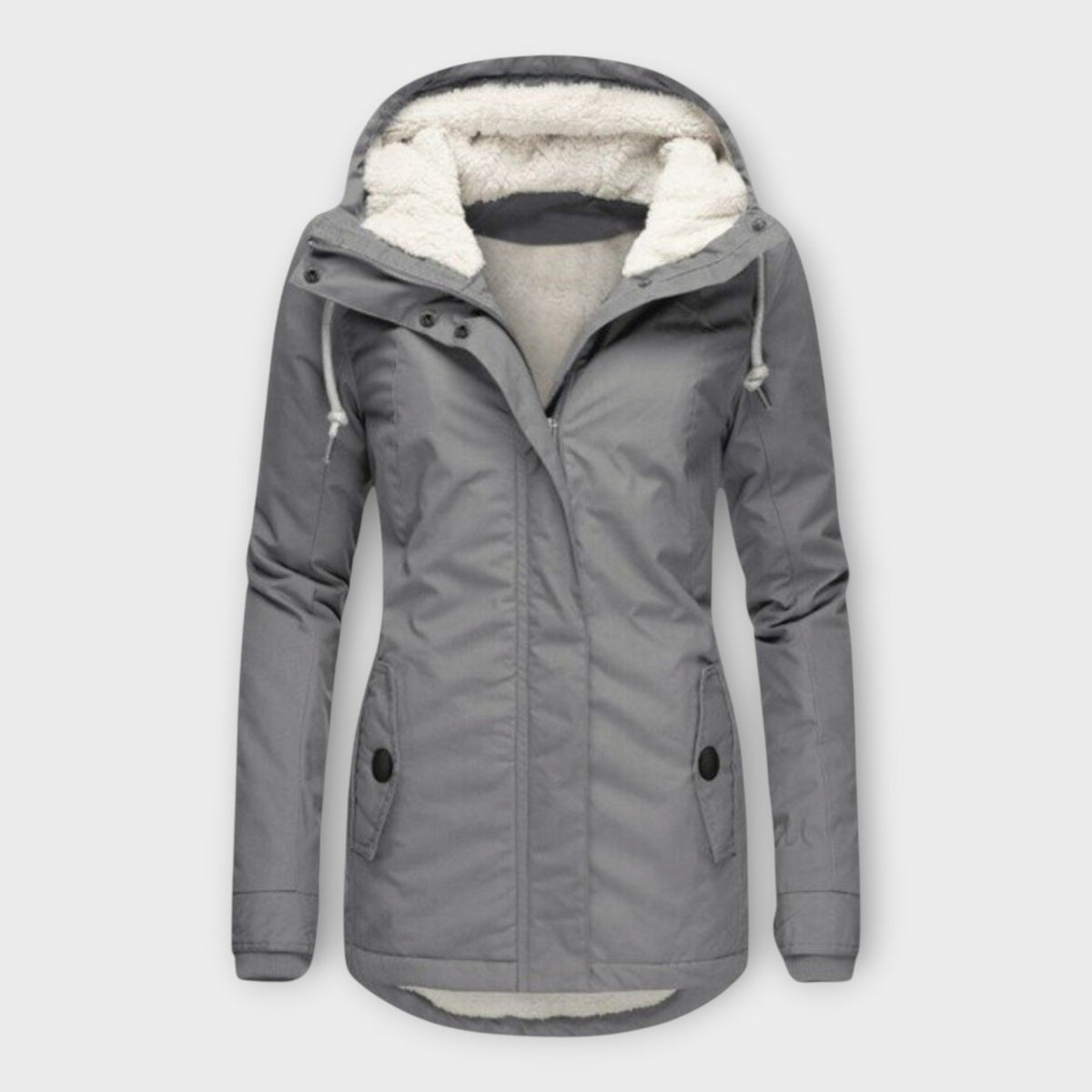 Women’s Sherpa-Lined Winter Parka