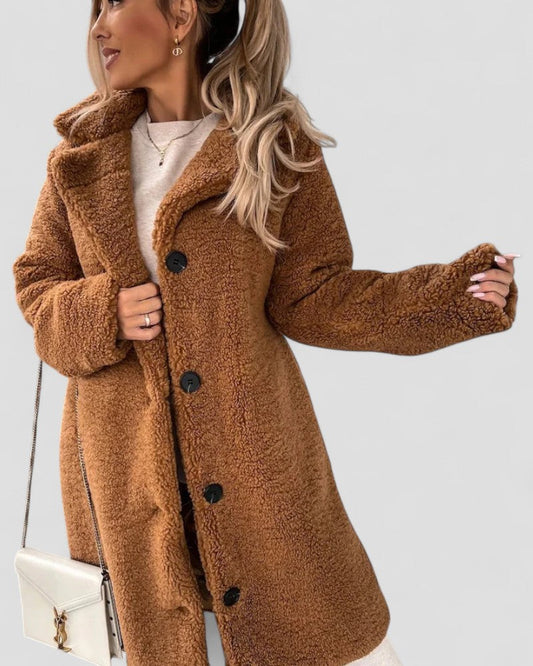 Women’s Fuzzy Teddy Coat