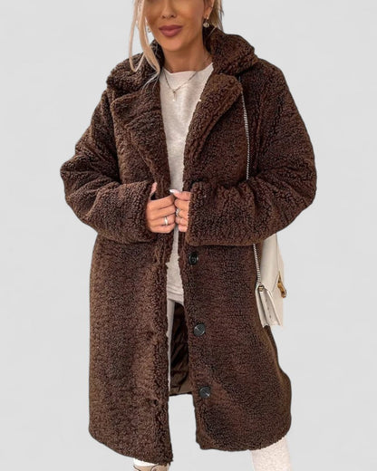 Women’s Fuzzy Teddy Coat
