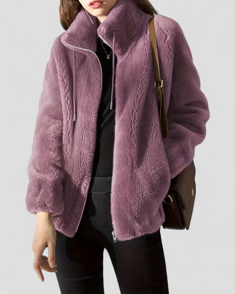 Women’s Plush Fleece Winter Coat