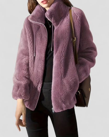Women’s Plush Fleece Winter Coat