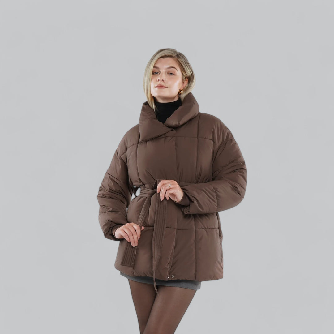 Women's Belted Winter Jacket