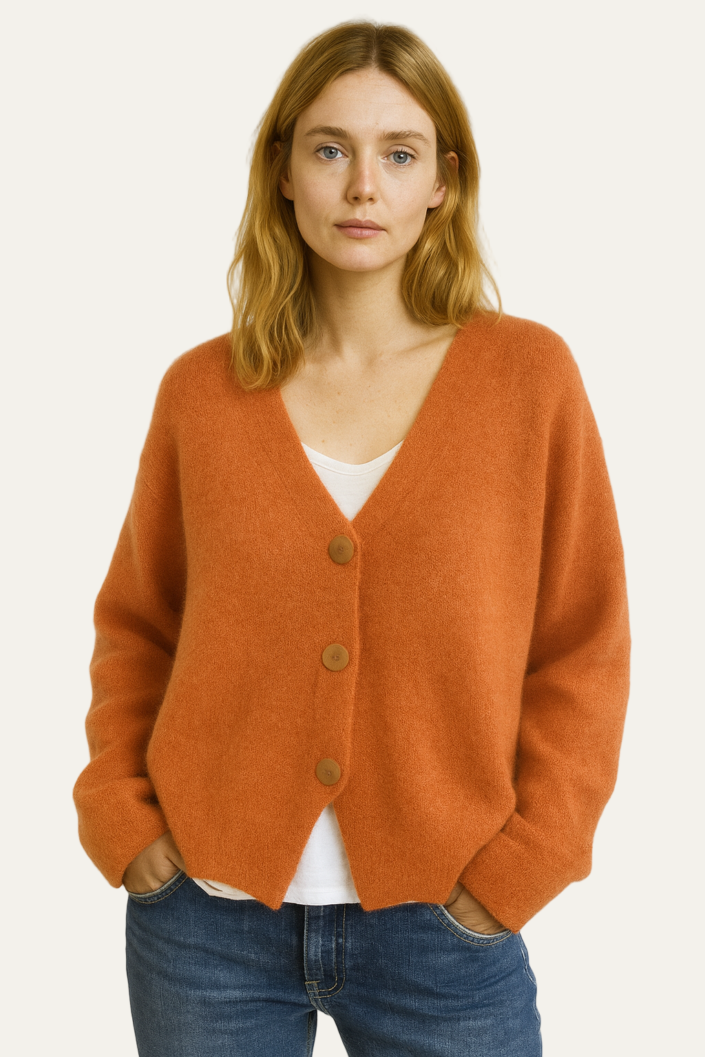 Women’s Classic Cropped Cardigan