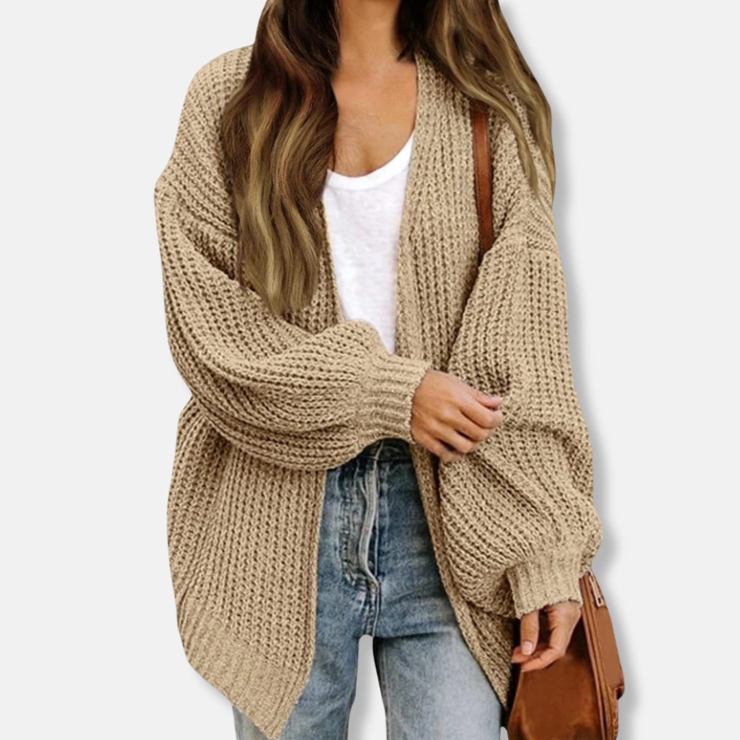 Women’s Oversized Balloon Sleeve Cardigan