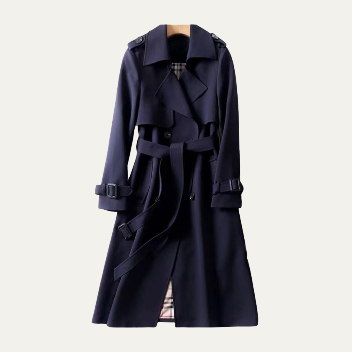 Women’s Classic Belted Trench Coat