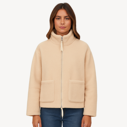 Women’s Vintage Loose Zipper Jacket