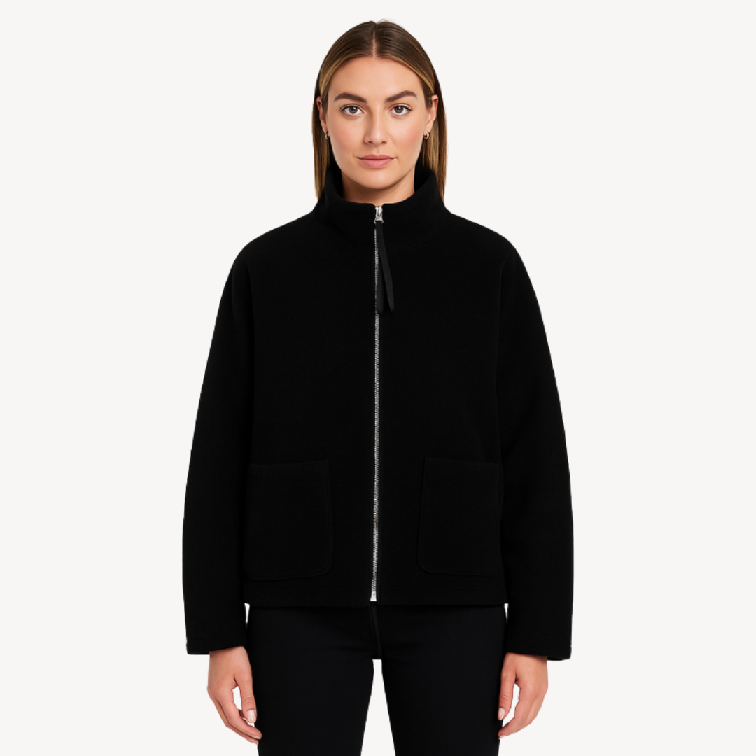 Women’s Vintage Loose Zipper Jacket