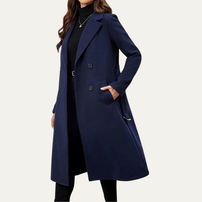 Women’s Timeless Tailored Long Overcoat