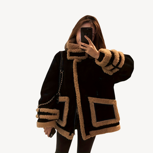 Women’s Corduroy Lambswool Jacket