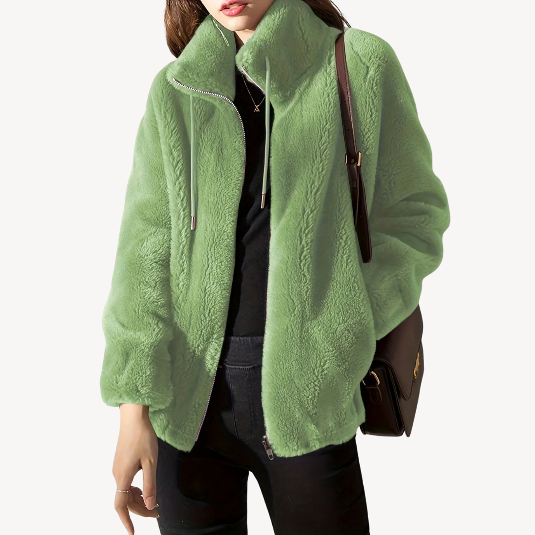 Women’s Suede Fleece Jacket
