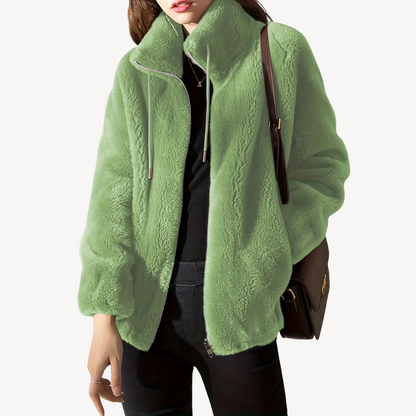 Women’s Suede Fleece Jacket