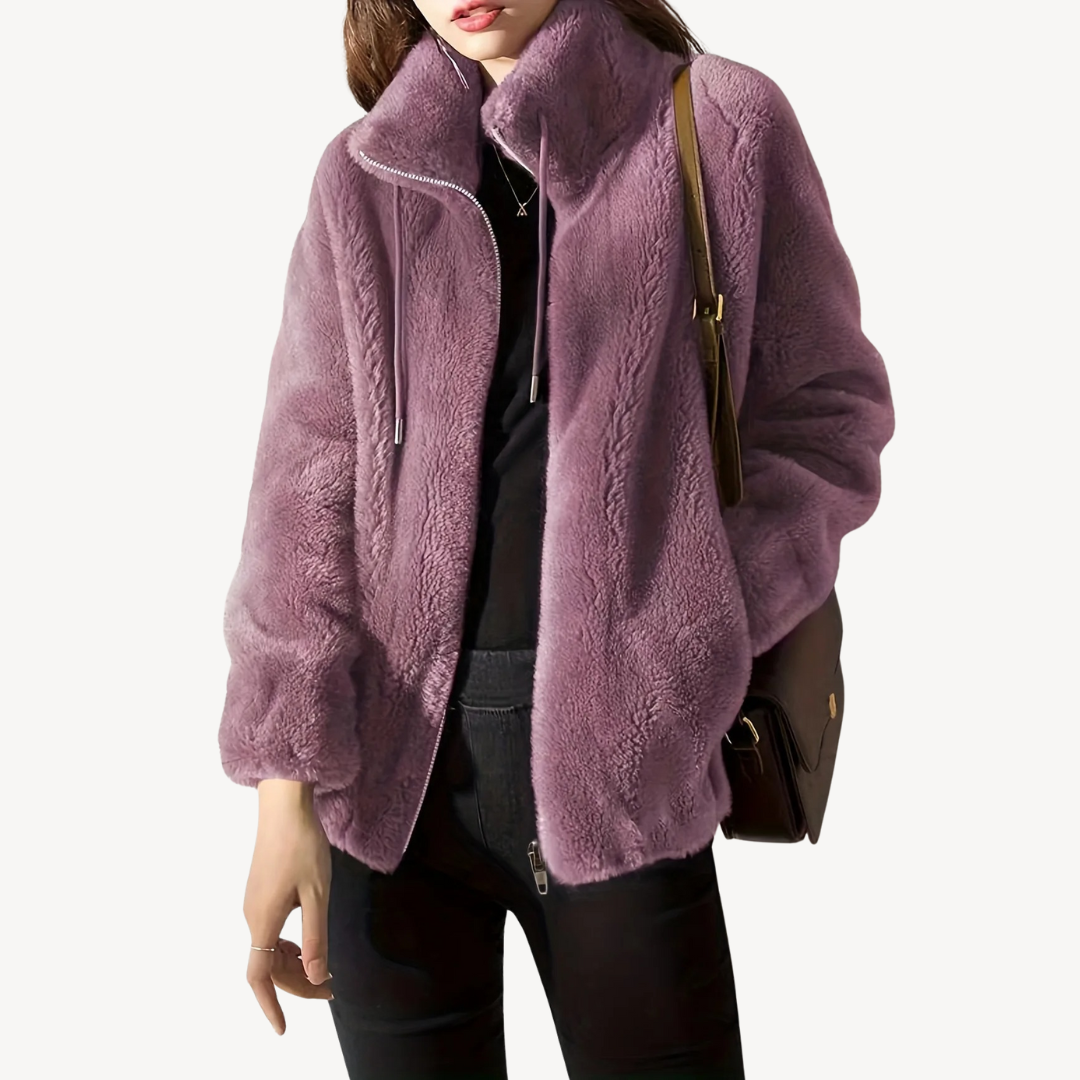 Women’s Suede Fleece Jacket