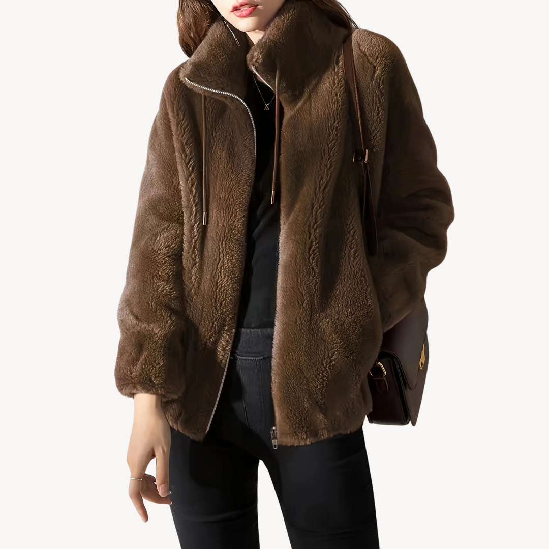 Women’s Suede Fleece Jacket