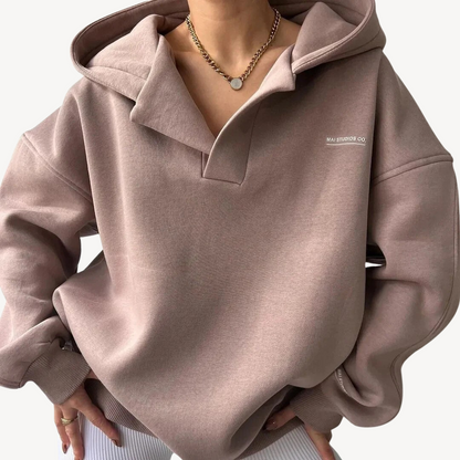 Women’s Cozy Oversized Fleece Hoodie