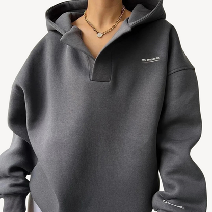 Women’s Cozy Oversized Fleece Hoodie