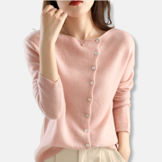 Women’s Elegant V-Neck Cardigan