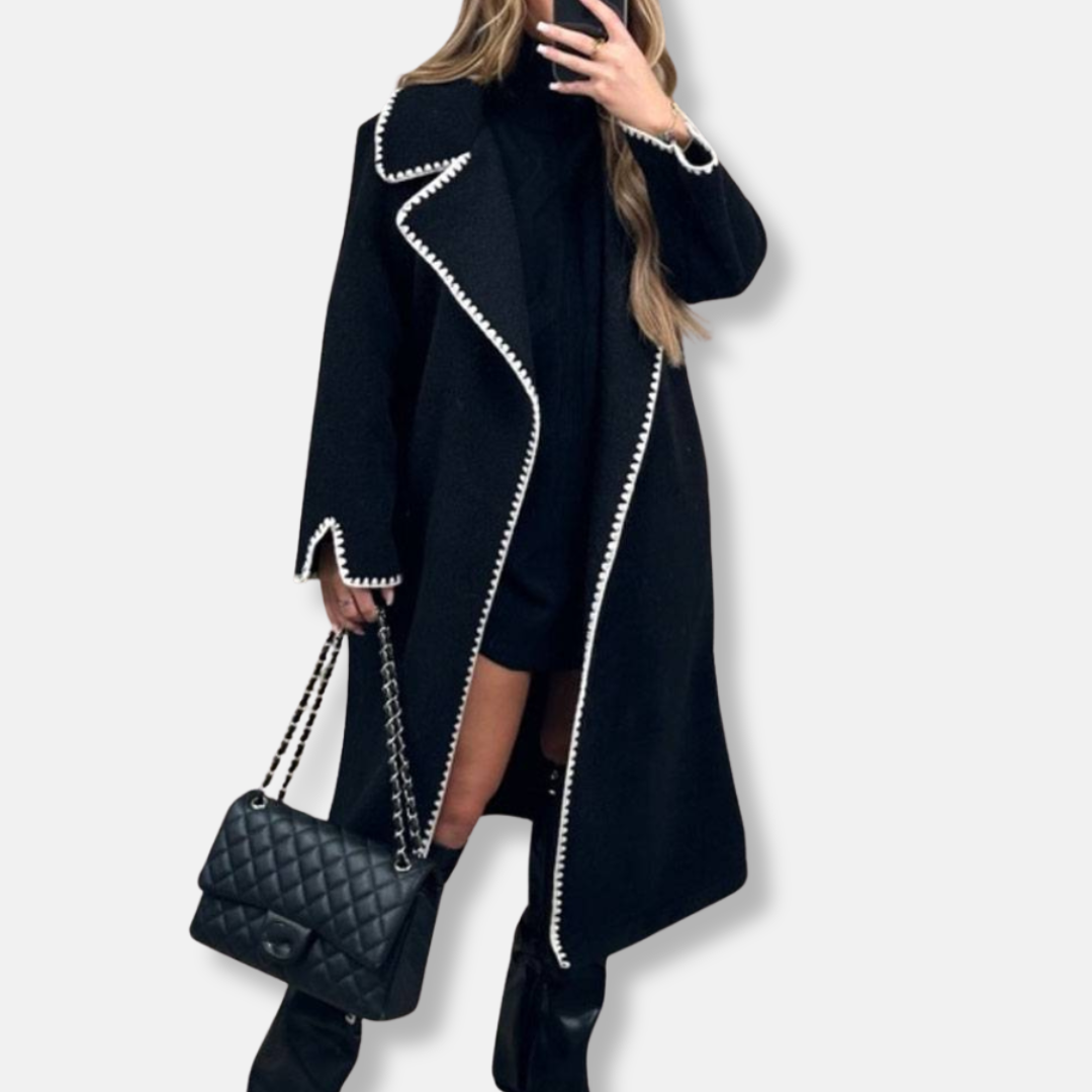 Women’s Elegant Open-Front Coat