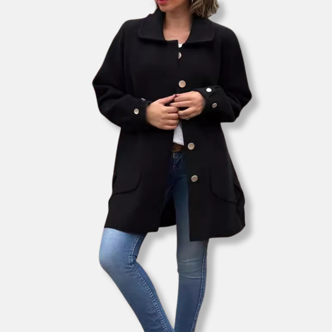 Women’s Elegant Mid-Thigh Coat
