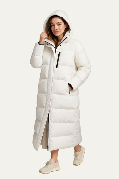 Women’s Oversized Hooded Maxi Puffer Coat