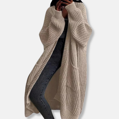 Women’s Ankle-Length Chunky Cardigan