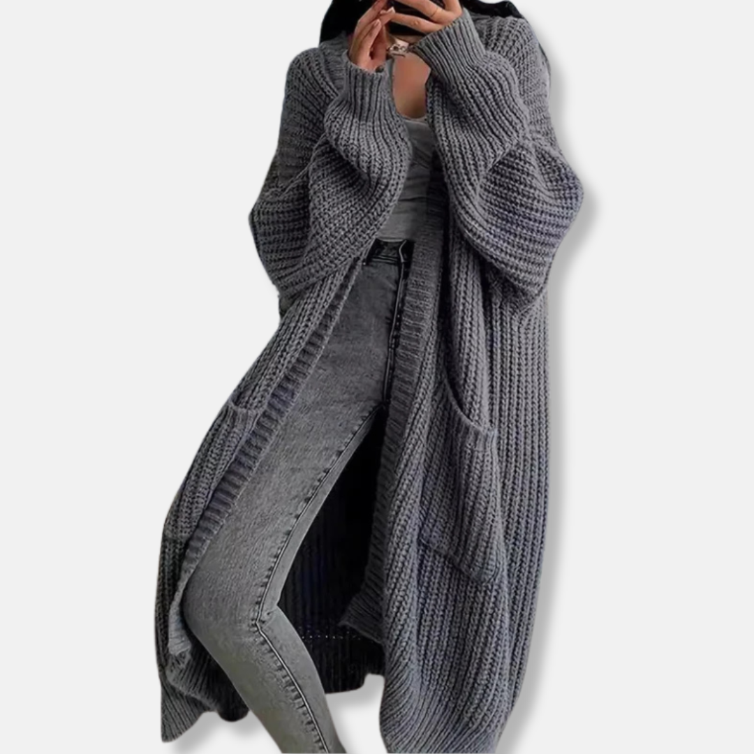 Women’s Ankle-Length Chunky Cardigan