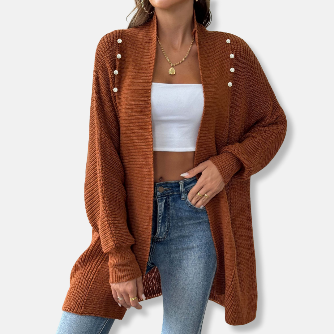 Women’s Longline Chunky Knit Cardigan