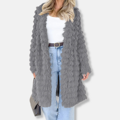 Women’s Shaggy Faux Fur Coat