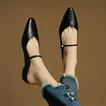 Women’s Genuine Leather Pointed Toe Shoes
