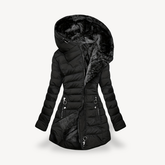 Women’s Slim Fit Plush Padded Jacket