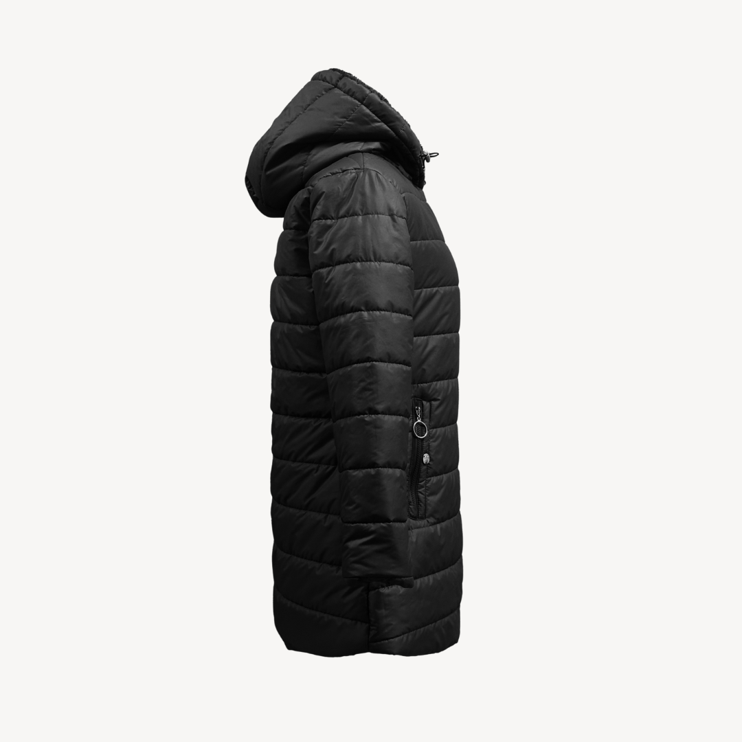 Women’s Puffer Coat with Hood