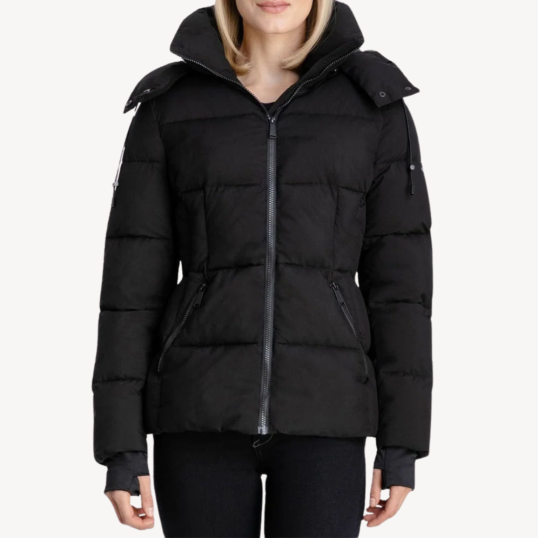 Women’s Faux Hooded Puffer Jacket