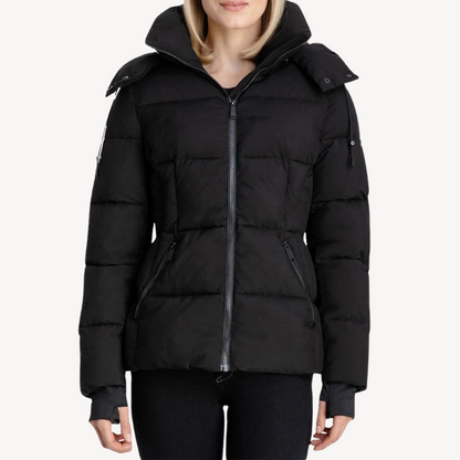 Women’s Faux Hooded Puffer Jacket
