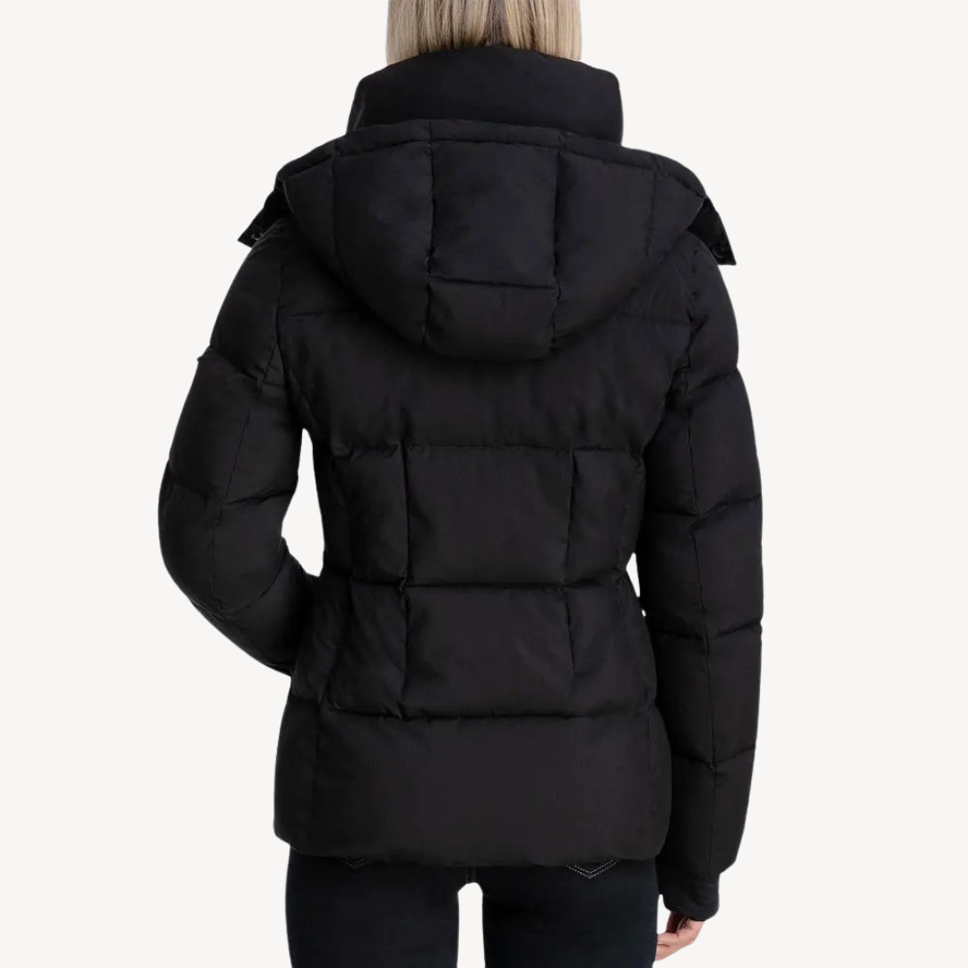 Women’s Faux Hooded Puffer Jacket
