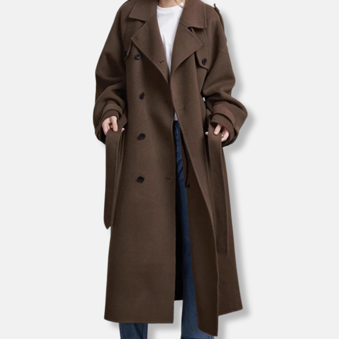 Women’s Relaxed Maxi Trench Coat